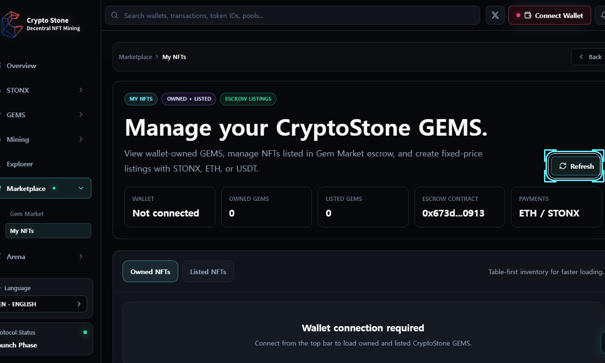 Metadata desktop example screen