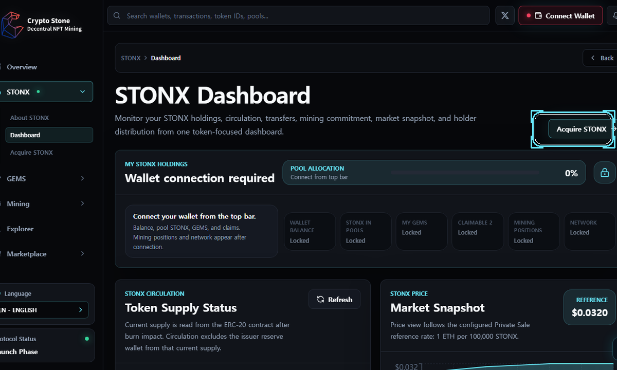 Top Up desktop example screen